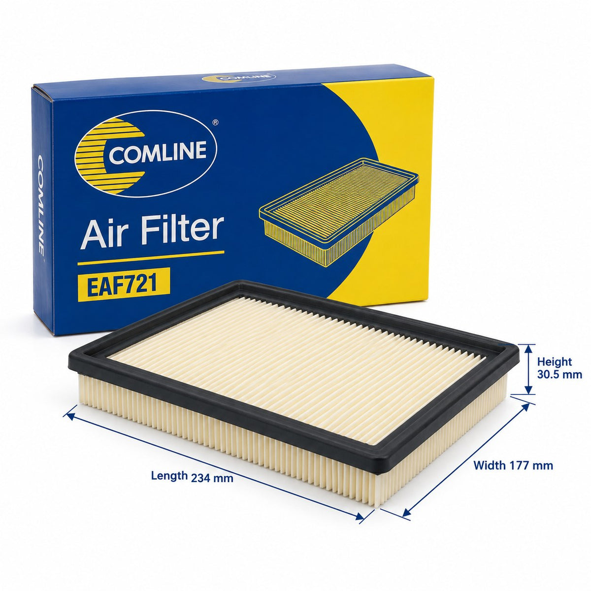 Comline Air Filter – Hyundai i10 1.1 from 2008 – EAF721