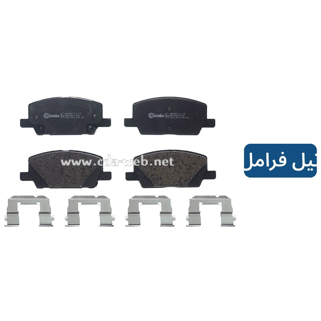 Brembo Front Brake Pads – Opel MOKKA/MOKKA X, Insignia B Grand Sport / Chevrolet Trax – P07012